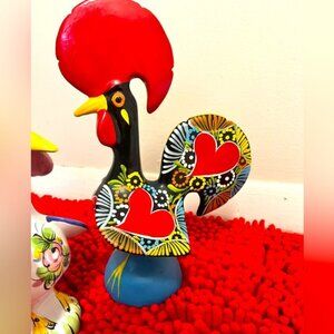 Portuguese Rooster Classic Mold and Print 11”